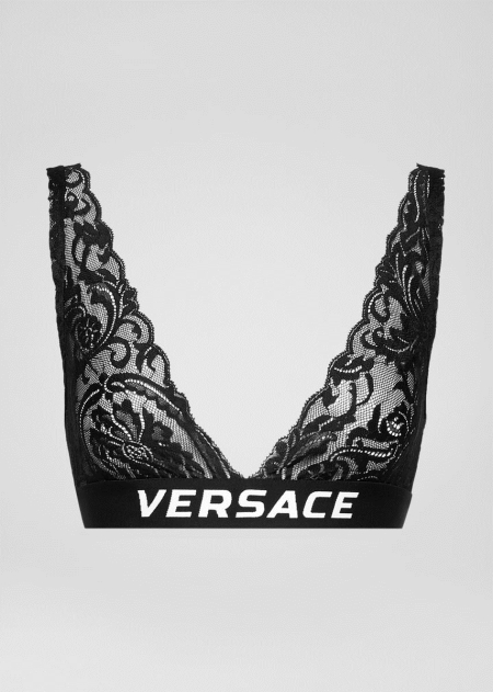 Versace Logo Lace Sport Bh Dam - 175364EYM